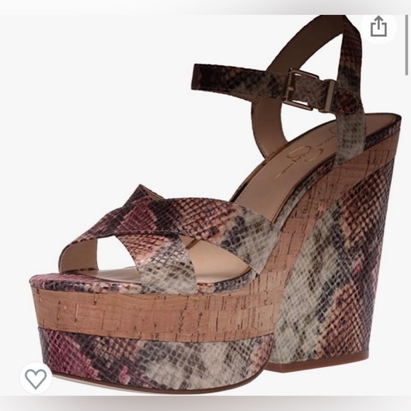 Jessica Simpson Jirie Heeled Sandals - Picture 6 of 7